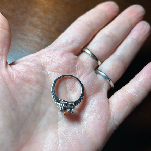 3/$25 Red Heart Cubic Zirconia Heart Shaped Ring - Picture 4 of 4